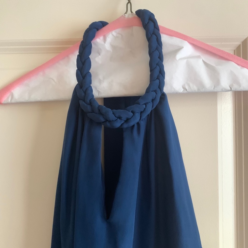 Navy Silk Alice & Trixie Dress